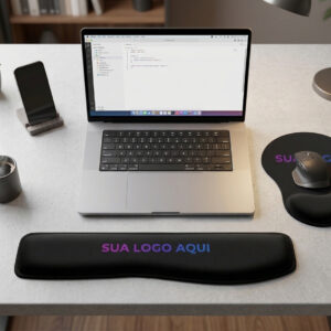 Kit Ergonômico Personalizado Mousepad + Apoio de Teclado