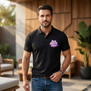 Camisa Polo Personalizada Tecido Piquet