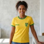 Baby Look Brasil Personalizada - Edição Limitada