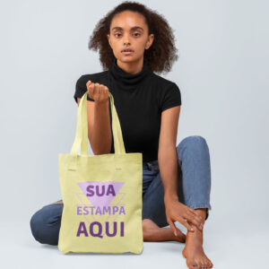 Sacola Ecobag Algodão Cru Personalizada