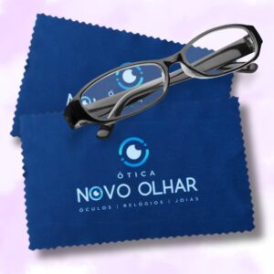 Flanela Personalizada 15x9,5cm Kit Com 50 Unidades