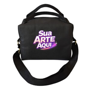 Bolsa Térmica Lancheira Personalizada Sintético Premium 5L - Estilosa e Resistente